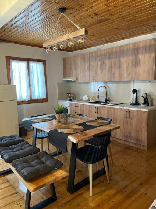 Apartamento Politis' Wooden House Vasilikí Exterior foto
